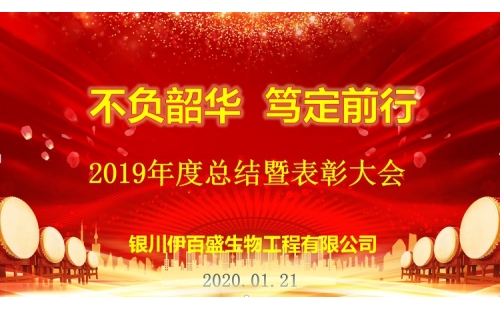 “不負(fù)韶華，篤定前行”2019總結(jié)表彰暨新春年會(huì)圓滿成功！